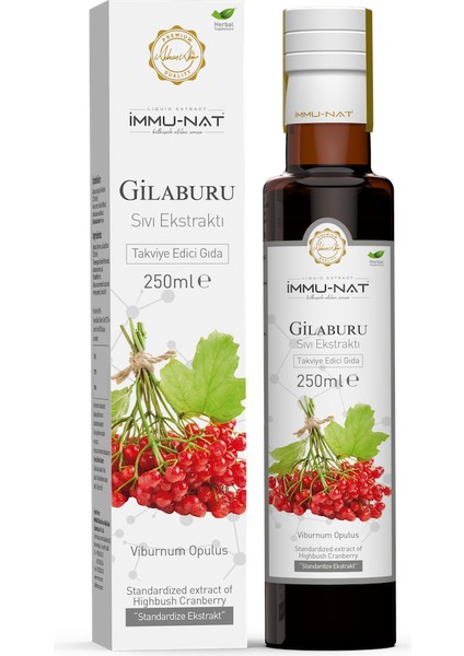 Gilaburu Ekstraktı 250 ml