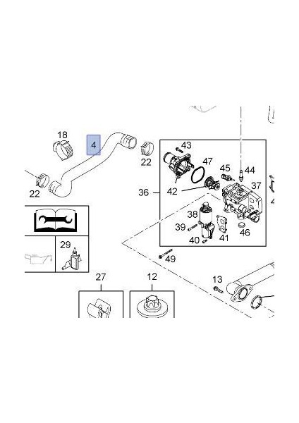 Opel Zafira B 1.6 Benzinli Radyatör Giriş Hortumu Ibraş Marka fiyatları