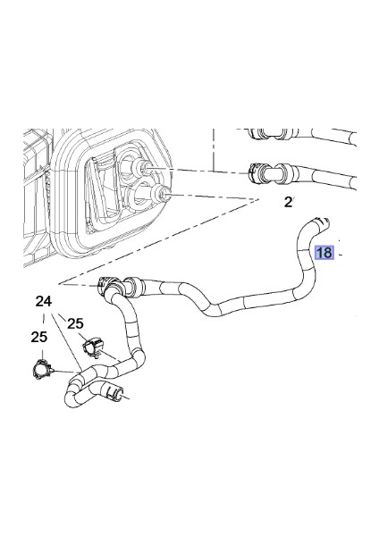 Opel Astra J 1.4 Motor Kalorifer Su Giriş Hortum Ibraş Marka fiyatları