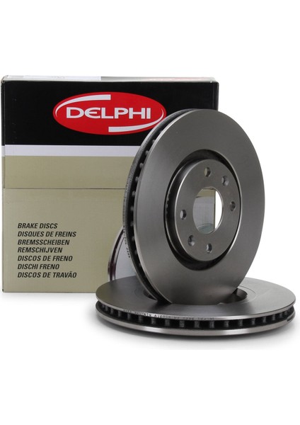 Opel Crossland x Ön Fren Diski 15'' Delphi Marka BG3622t fiyatları