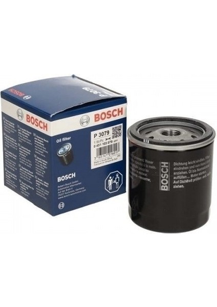 Chevrolet Lacetti Yağ Filtresi 1.4 16V Bosch Marka