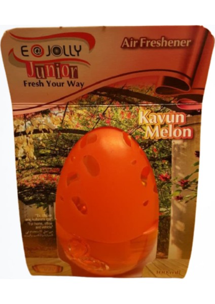 E-Jolly Junior Küre Oto Koku Kavun (Melon) Aromalı Top Koku