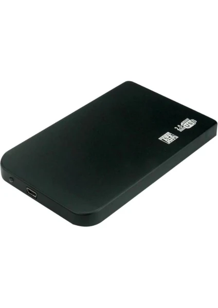 2.5'' Inç Sata Plastik HDD Kutusu Harddisk Kutu USB 2.0 DD-110 Siyah