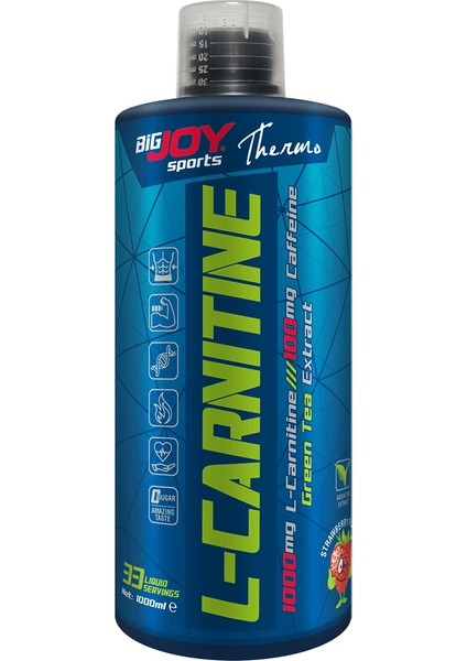 Bigjoy Sports L-Carnitine 1000 ml Çilek