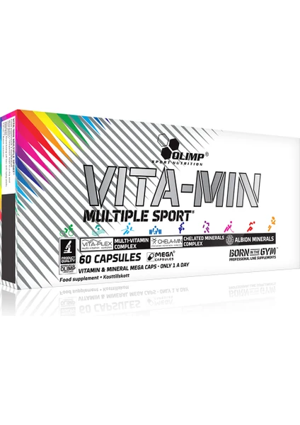 Vita-Mineral Multiple Sport 60 Kapsül