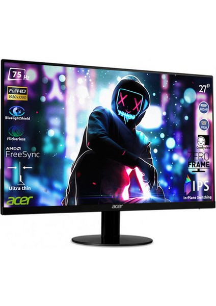 SA270Abi 27" 75Hz 4ms (HDMI+Analog) FreeSync Full HD IPS Monitör UM.HS0EE.A01