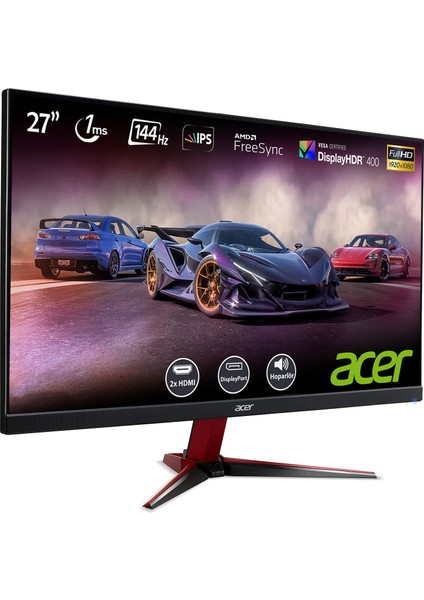 Nitro VG271P 27" 144Hz 1ms (2xHDMI+Display) FreeSync Full HD IPS LED Gaming Monitör UM.HV1EE.P04