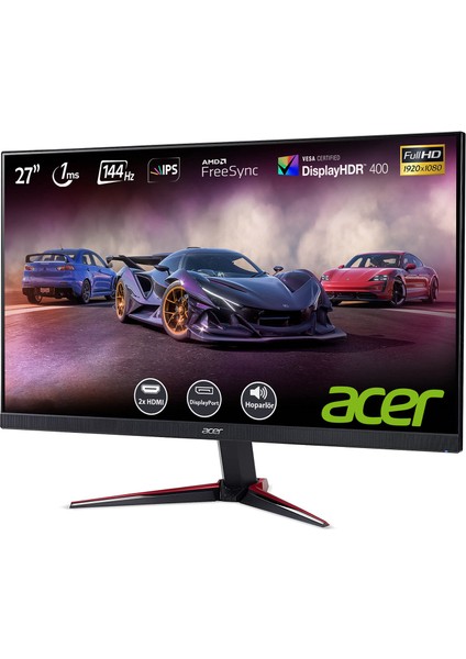 Nitro VG271P 27" 144Hz 1ms (2xHDMI+Display) FreeSync Full HD IPS LED Gaming Monitör UM.HV1EE.P04