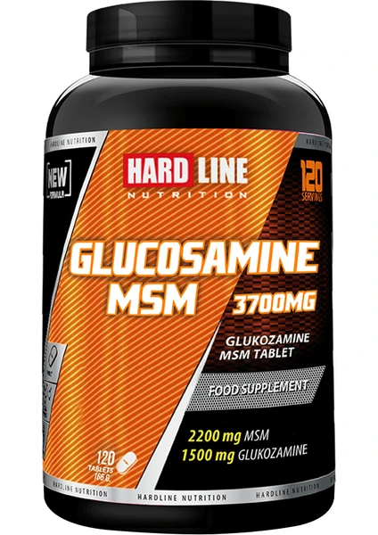 Hardline Nutrition Hardline Glucosamıne Msm 120 Tablet