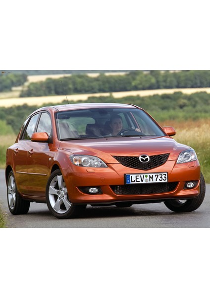 Mazda 3 Hb Hatchback 2004-2008 Ön Cam Sileceği Silecek Silgi Silgeç Takımı Seti 53*48CM