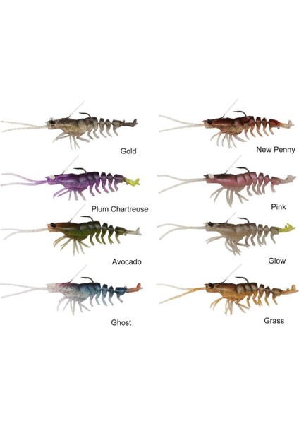 3D Shrimp Weedless 9 cm 7 gr Suni Yem fiyatları