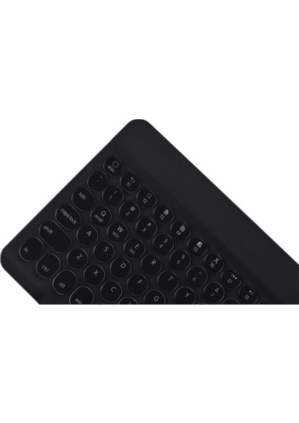 0301D Kablosuz Bt Klavye Ultra-Ince Mini Yuvarlak Klavye