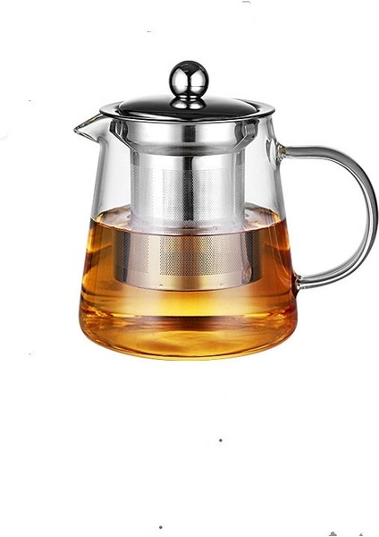 550ML Isıya Dayanıklı Büyük Kapasiteli Çaydanlık