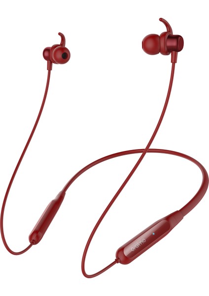 Shark 2 Bt5.0 Boyun Asılı Kulak Içi Spor Kulaklık - Kırmızı (Yurt Dışından)