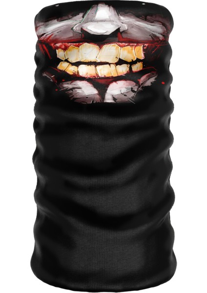 Extreme Kuru Kafa Iskelet Ağız Boyunluk Maske
