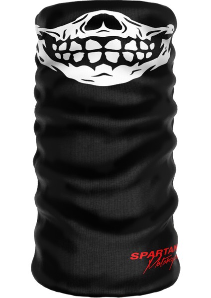 Extreme Kuru Kafa Iskelet Ağız Boyunluk Maske