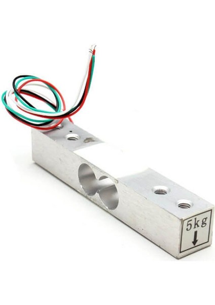 Sanec 5kg Ağırlık Ölçme Sensörü Loadcell HX711 Tartı Terazi Arduino