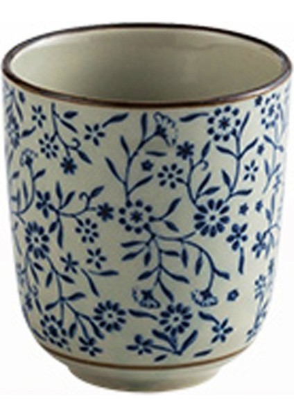 Geleneksel Çin Tarzı Handpainted Seramik Çay Fincanı Çin Porselen Kahve Çay Bardağı H315 | Teacups (Mavi) (Yurt Dışından)
