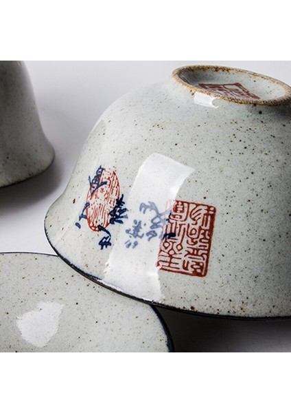 120 ml Çin Kaligrafi Gaiwan Çay Çömlekçilik Tureen Için Kapaklı Teaware Kung Fu Çay Töreni Set Kahve Kupalar Kaseler Chawan | Çay Tureen (Yurt Dışından)