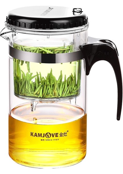 500 ml Kalite Zarif Bardak Isıya Dayanıklı Çaydanlık Çay Seti Hassas Bardak Çay Sanat Pot | Isıya Dayanıklı Bardak | Set Çay Cuptea Kupası (Yurt Dışından)