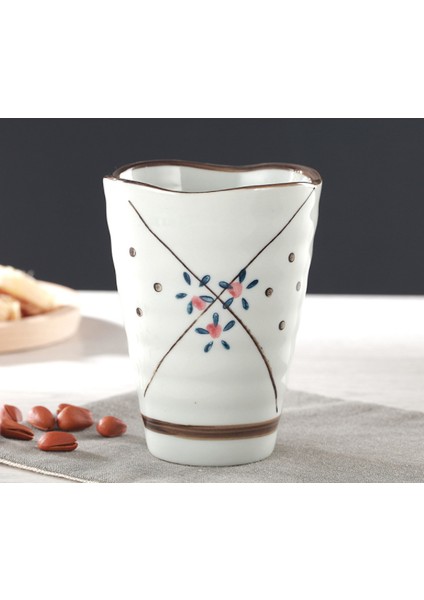 Yüksek Kapasiteli 250 ml Geleneksel Çin Tarzı Handpainted Seramik Çay Fincanı Çin Porselen Büyük Kahve Çay Kupası H273 | Teacups (Yurt Dışından) fiyatları