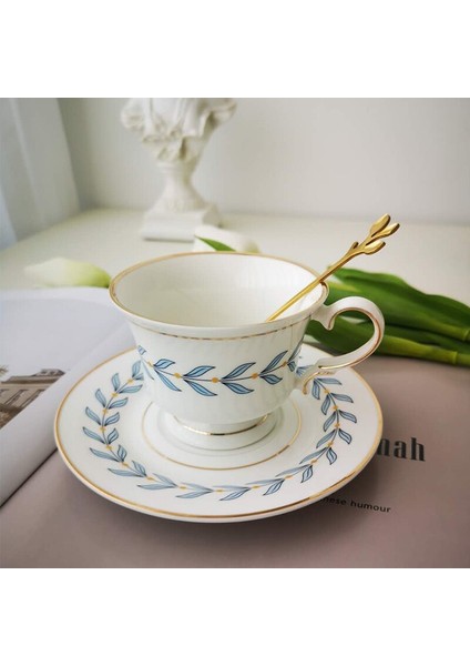 Lüks Tasarım Fincan Daire Desenli Seramik Kupa Espresso Bardaklar Japon Çay Seti Çay Kupası Seti | Kahve Kupası ve tabak Setleri (Yurt Dışından)