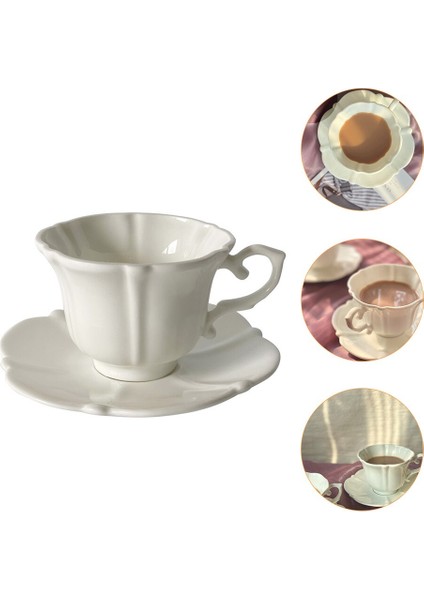 1 Set Porselen Kahve Fincanı Daire Kiti ile Öğleden Sonra Çay Bardağı ve Çanak Seti | Kupa ve tabaklar (Yurt Dışından)