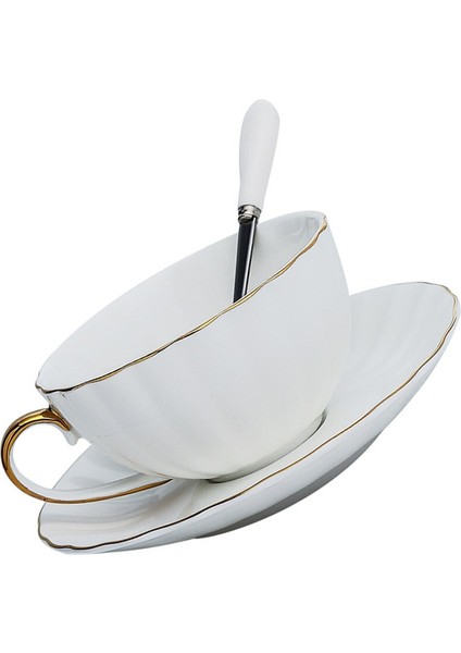 Ev Nefis Kahve Fincanı Çanak Kaşık Daire ile Seramik Kupası | Diğer Cam (Yurt Dışından) modelleri