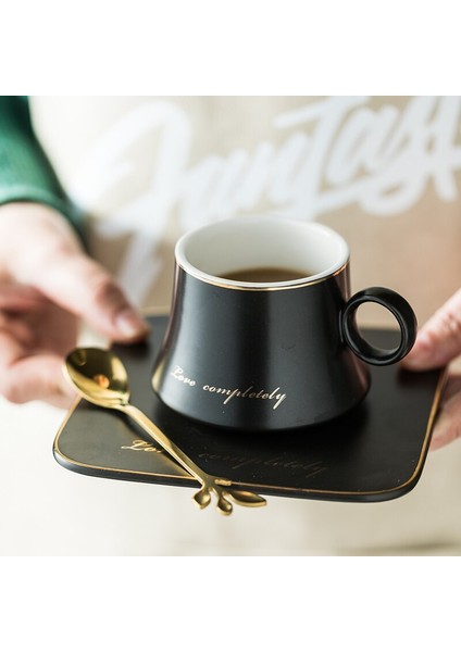 Nordic Ins Seramik Kupa Soya Süt Kahvaltısı Yoğunlaştırılmış Kahve Çay Kupası (Yurt Dışından) fiyatları