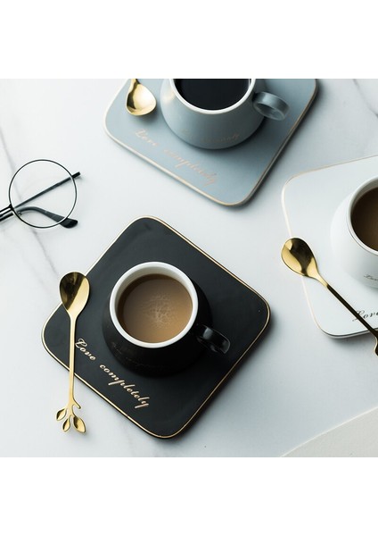 Nordic Ins Seramik Kupa Soya Süt Kahvaltısı Yoğunlaştırılmış Kahve Çay Kupası (Yurt Dışından) modelleri