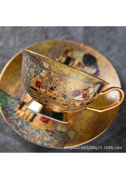 Lüks Avrupa Kahve Fincanı Çift Set Vintage Ingiliz Kupa Kemik Çini Mısır Çift Tasarım Espresso Süt Tazas Güzel Kupalar | Kahve Kupaları ve kupalar (Yurt Dışından)
