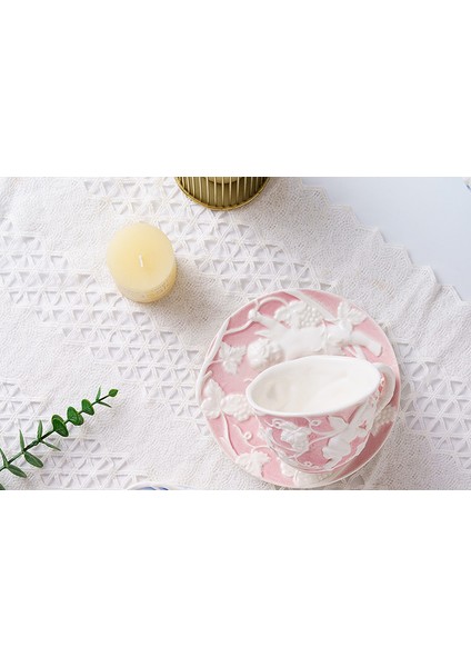 Ingiliz Çay Kupası Retro Rölyef Kahve Fincanı Çanak Su Isıtıcısı Seti Ev Mobilyaları Avrupa Mahkemesi Tarzı Öğleden Sonra Çay Sofra Takımı | Teaware Setleri (Yurt Dışından) fırsatları