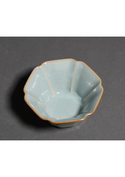 Pinny Retro Ragoo Petal Crack Teacups Seramik Çin Kung Fu Master Kupası Pigmentli Isıya Dayanıklı Çay Bows | Teacups (Yurt Dışından)