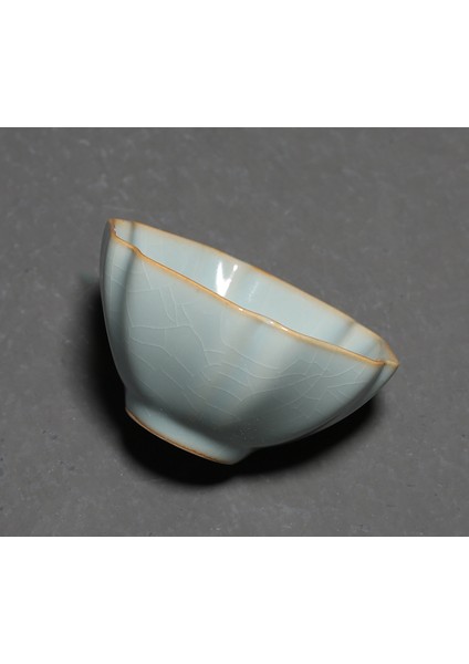 Pinny Retro Ragoo Petal Crack Teacups Seramik Çin Kung Fu Master Kupası Pigmentli Isıya Dayanıklı Çay Bows | Teacups (Yurt Dışından)