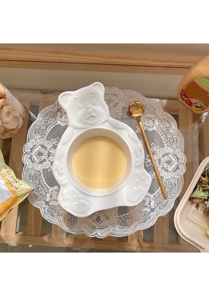 Seramik Ayı Şekli Buğulanmış Yumurta Kase Ev Pişirme Fırın Sofra Porselen Salatası Tatlı Pişirme Kase Mutfak Aletleri | Kaseler (Yurt Dışından) fiyatları