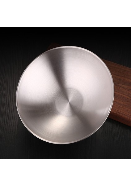 Ramen Çorbası Kase 304 Paslanmaz Çelik Mutfak Aletleri Kase Gümüş Renk Boyutu 20 Cm, 1 Parça | Kaseler (Yurt Dışından) fırsatları