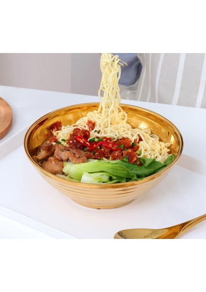Noodle Kase Paslanmaz Çelik Kase Ramen Kase Pirinç Kase Çorba Kase Anlık Erişte Kase Anti Haşlanma Yaratıcı Kase | Kaseler (Yurt Dışından) modelleri