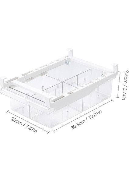 Three Beans 8 Izgara Şeffaf Buzdolabı Depolama Çekmece Organizatör Çekin Taze Sebze Spacer Katman Saklama Kutusu Mutfak Aracı | Çanta ve sepet (Yurt Dışından)