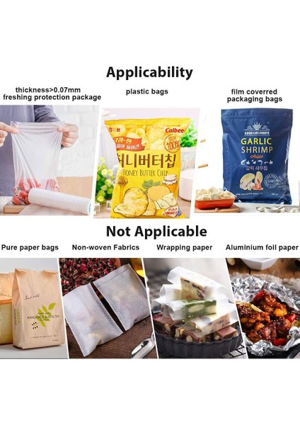 Mini Isı Mühürleyen Plastik Paket Saklama Çantası Mini Sızdırmazlık Makinesi Handy Sticker ve Gıda Snack Mutfak Aksesuarları Için Mühürler | Çanta Klipleri (Yurt Dışından) fırsatları