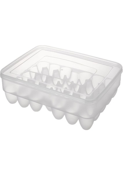 34 Gridegg Saklama Kutusu Yumurta Tepsi Kapları Mutfak Buzdolabı Yumurta Plastik Dağıtıcı Hava Geçirmez Taze Koruma Yumurta Tepsisi | Çanta ve sepet (Yurt Dışından)