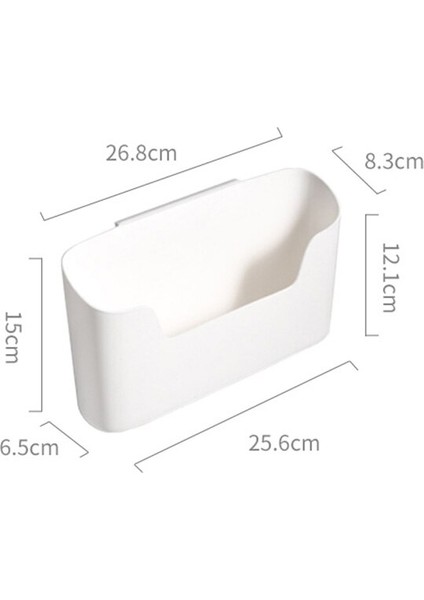 Duvar Asılı Saklama Kutusu Banyo Kozmetik Şuan Organizatör Mutfak Baharat Saklama Kutusu Ev Masa Üstü Sundries Bitirme | Çanta ve sepet (Yurt Dışından)