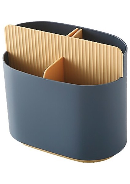 Çok Fonksiyonlu Drenaj Sepeti Çubuk Çatı Kaşık Saklama Kutusu Mutfak Konteyner Tutucu Raf Organizatör Malzemeleri Çevre Dostu | Çanta ve sepet (Yurt Dışından)