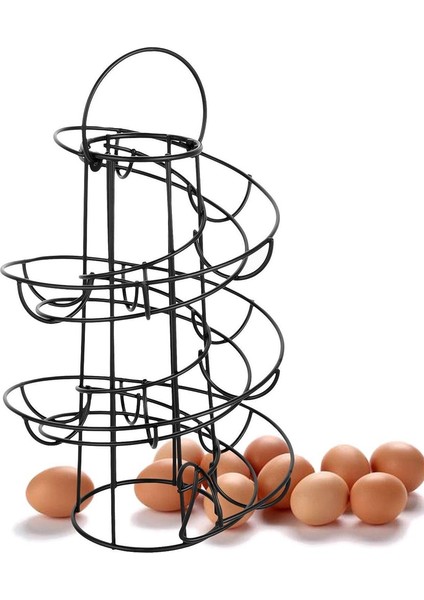 Deluxe Spiraling Dispenser Raf Sepet Saklama Alanı 24 Çok Fonksiyonlu Raf Depolama Mutfak Tutucular Aracı | Depolama Tutucular ve raflar (Yurt Dışından)