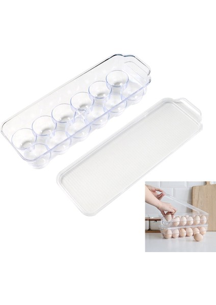 1 Adet 12 Yumurta Tepsi Kalınlaşmak Plastik Şeffaf Yumurta Saklama Kabı Buzdolabı Ev Mutfak Için Yumurta Tutucu (32.7X11.5X8CM) | Şişeler, Kavanozlar ve kutular (Yurt Dışından)