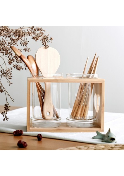 Mutfak Depolama Nefes Ahşap Sofra Organizatör Çubuk Çubuk Kafesi Ev Raf Çatal Çubuk Çatı Kaşık Kaşık Depolama Tutucu | Şişeler, Kavanozlar Ve;kutular (Yurt Dışından) modelleri