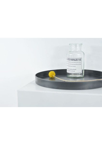 Nordic Beyaz Yuvarlak Plastik Deri Takı Tepsisi Oturma Odası Mutfak Masa Halka Tepsi Depolama Kanepe Tepsi Kolu Dekor ile | Depolama Tepsileri (Yurt Dışından) fırsatları