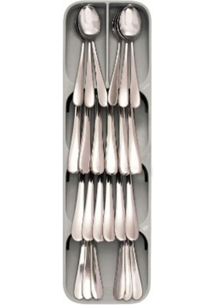 Bıçak Çatal Ayrımı Organizatör Çatal Saklama Kutusu Tepsi Mutfak Kaşık Eşyaları Bölücü Organizatör Konteyner Çekmece Mutfak Aletleri | Depolama Tepsileri (Yurt Dışından) fırsatları