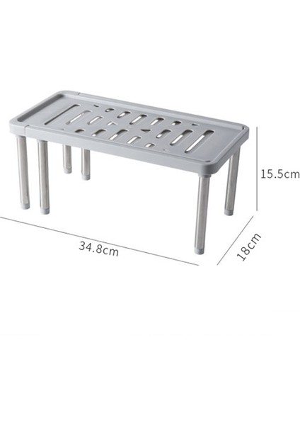 Three Beans Ayarlanabilir Depolama Raf Mutfak Dolap Depolama Raf Geri Çekilebilir Banyo Raf Plastik Mutfak Raf Uzay Tasarrufu Organizatör | Depolama Tutucular raflar (Yurt Dışından)