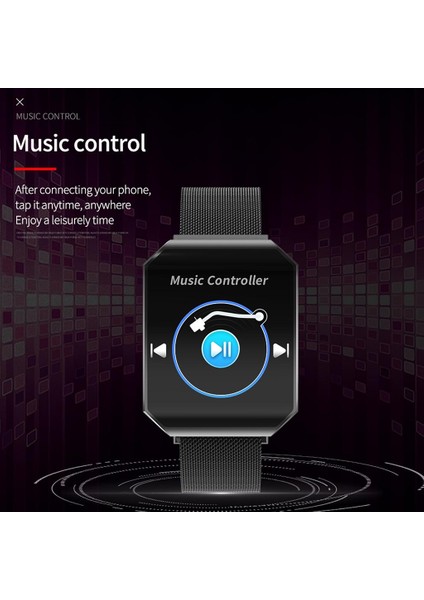 Akıllı Izle Monitör Kan Basıncı Ios 8.0 Için Android 5.0 Bilezik Siyah Için (Yurt Dışından)
