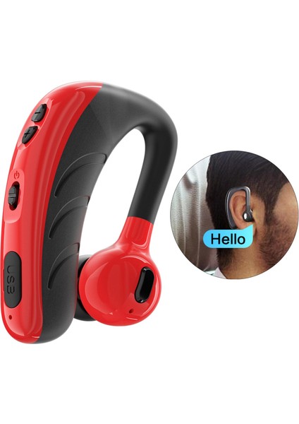 Mic İle Kablosuz Bluetooth Kulaklık Ipx6 Su Geçirmez Dahili Mikrofon Spor Salonu Kırmızı (Yurt Dışından) fiyatları